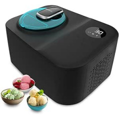 Cecotec Gelacy 1200 Touch Ice Cream Maker with Compressor 1.2L 110W Touch Screen Control Window Removable Motor Ice Cream in 30 Minutes