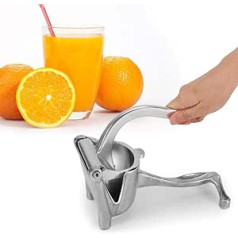 Lemon Squeezer, Stainless Steel Portable Manual Fruit Squeezer, Lemon / Orange Press Extractor Squeeze Tool