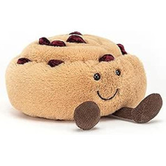 Jellycat Amuseable Pain Au Raisin kolekcionējams plīša dekors