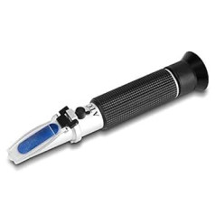 Alcohol Refractometer High Proof with 0-80% Alcohol Measuring Range Portable Refractometer Alcohol Meter for Spirits and Spirits High Accuracy ±1% for Whisky, Brandy, Vodka etc.