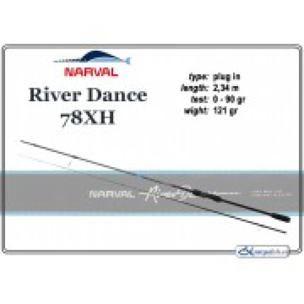 Makšķerkāts NARVAL River DANCE 78XH - 234, up to 90