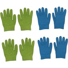 Housoutil 4 Pairs mitrinoši cimdi Spa gēla cimdi mitrinoši gēla cimdi Touch Screen Night Sleep Glove Silikagels Miss Skin Gel kosmētikas noņemšanas līdzeklis