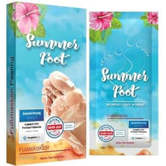 Summer Foot Носки для мозолей Summer Foot Premium - маска для ног с мозолями - маска для мягких ног - эффективный уход за ногами - дерматологически протести