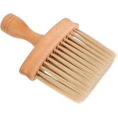 Doitool Pack of 3 Salon Suka Matu Suka Bambusa Barber Duster Kakla birste Tīra Putekļu Suka Mīksta Suka Koksne