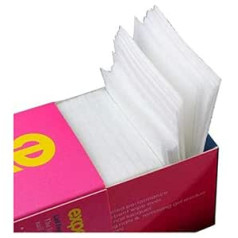 Erioctry 325pcs/Box Professional Lint-Free Wipes Nail Art Gel Polish Remover Cotton Pad Nail Wipe