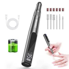 Nailgirls Electric Nail Cutter Set, Rechargeable Professional Electric Nail Drill Machine, Professional Electric Nail Cutter 35000 rpm, Electric Nail Cutter for Manicure and Pedicure