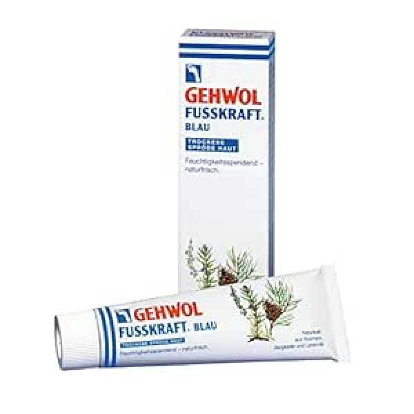 Gehwol Fusskraft Blue pēdu krēms sausai, raupjai ādai 125 ml