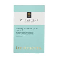 Champneys roku mīkstinātāju cimdi 3 pāri 3 x 12 ml