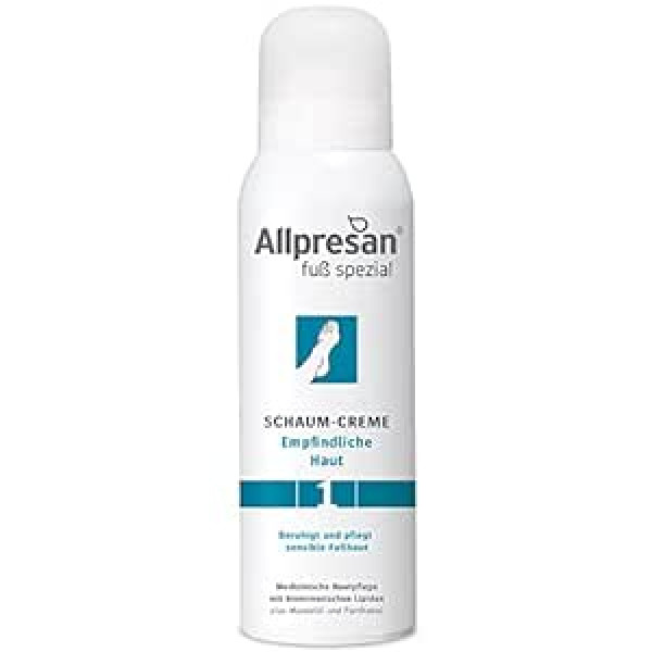 Allpresan Foot Special №1 Foam Cream for Sensitive Foot - Крем для ежедневного ухода за ногами чувствительной кожи, 125 мл