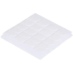 Beavorty 50 Sheets Nail Glue Tabs Nail Glue Stickers Nail Adhesive Strips Manicure Accessories Jelly Gel Tabs Jelly Stickers Double-Sided Adhesive Nail Stickers White Adhesive Waterproof