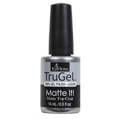 Ez Flow EzFlow TruGel gēla laka - matējiet to! Top Coat - 14ml / 0,5oz