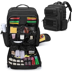 BAFASO Hairdressing Backpack for Hairdressing Accessories (Bag Only), black