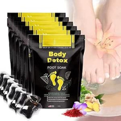 ‎Kynelit Herbal Detox & Shaping Cleansing pēdu mērcēšanas krelles, Slimwe Body Detox pēdu mērcēšana uzlabotai cirkulācijai, relaksācijai un svara zudumam (iepakojumā pa 6)