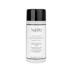 Nail Hq 100% Acetone Nagu lakas noņemšanas līdzeklis - 150 ml