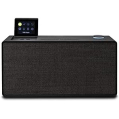 Pure Evoke Home daudzfunkcionālā mūzikas sistēma ar CD atskaņotāju, DAB+/FM radio, interneta radio, Bluetooth, Spotify Connect, Coffee Black