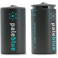 Rechargeable USB Batteries D (LR20) [HR20] Paleblue