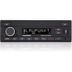 Blaupunkt Valencia 200 DAB BT | DAB+, Bluetooth, RDS uztvērējs, brīvroku, USB, Aux-In