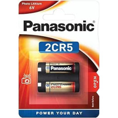 Panasonic 2CR5 2CR5M DL245 Lithium-Akku, kamerām, 6 V