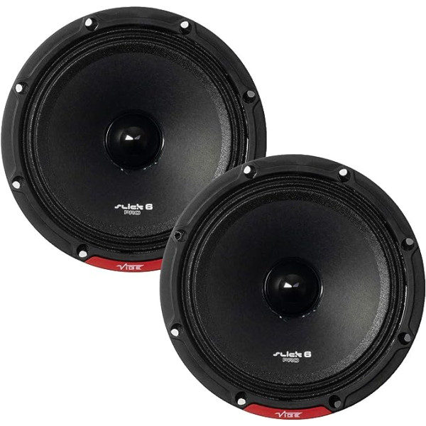 Vibe Audio Slick Pro Audio 6,6 collu vidēja diapazona skaļruņi 125/275 W (RMS/MAX) 6,6 collu 1 pāris SLICKPRO6M-V0