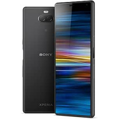 Sony Xperia 10 6 collu 21:9 Full HD+ displejs Android 9 UK viedtālrunis bez SIM kartes ar 3 GB RAM un 64 GB atmiņu, melns