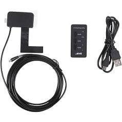 EZoneTronics DAB+ digitālā signāla uztvērēja USB adapteris priekš Audi BMW Benz Volvo Ford Peugeot Citroen DS VW Skoda Honda Toyota Landrover Jaguar Nissan Lincoln Infinity Fiat Porsche OEM Radio Stereo