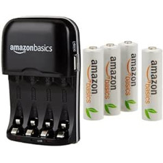 Amazon Basics Battery Charger for NI-MH AA/AAA Batteries