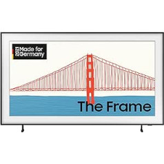 Samsung The Frame QLED 4K televizors, 55 collas (GQ55LS03AAUXZG), Quantum HDR, rāmja izskata dizains, maināms rāmis [2021]