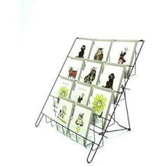 Small counter DVD, card stand in black