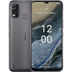 Nokia G11 Plus 6,5 collu Android 12 viedtālrunis ar HD+ displeju, 90 Hz atsvaidzes intensitāte, 50 MP aizmugurējā/8 MP priekšējā kamera, 2 gadu operētājsistēmas jauninājumi, 512 GB MicroSD slots, 3 gadu ikmēneša drošības atjaunināj