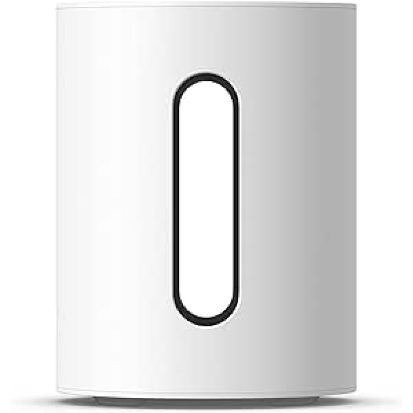 Sonos Sub Mini. Vēl labāka skaņa televizoram, mūzikai un citam saturam ar dziļiem basiem, ja pievienojat Sub Mini ar Beam, Ray, One vai One SL (balts)