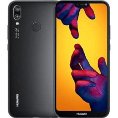 Huawei P20 Lite viedtālrunis (14,83 cm (5,84 zoll) 64 GB, 4 GB RAM, 16 MP kamera, Android 8.0) Midnight Schwarz