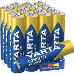 Varta Longlife Power AAA Micro Alkaline Baterijas LR03