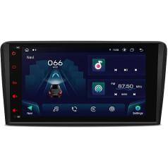 XTRONS 8 Inch Android 12 Octa Core 4GB 64GB Car Radio Multimedia Player Built-in 4G/CarAutoPlay/Android Car/DSP Support GPS Pip Bluetooth 5.0 USB for Audi A3 S3 RS3