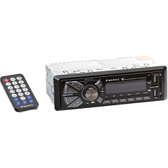 Majestic DAB-442 BT Car Radio RDS Stereo/DAB+ PLL, Bluetooth, Dual USB, SD/AUX-IN ieejas, 180W (45W x 4ch), melns