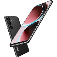 XGODY V50 mobilais tālrunis bez līguma, paplašināms 4 GB + 64 GB 256 GB, viedtālrunis, lēts 4G četrkodolu Android 10 mobilais tālrunis ar 4500 mAh un 6,52 collu displeju, 15 MP + 8 MP, sejas ID divu SIM kartu GPS