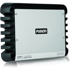 FUSION Unisex SG-DA51600 D-Class 5 Channel Signature Series pastiprinātājs, sudraba