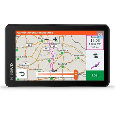Garmin zūmo XT ūdensnecaurlaidīgs motocikla satelīta navigācijas ierīce gan braukšanai, gan bezceļiem ar īpaši spilgtu 5,5 collu HD skārienjutīgu displeju un ES karti. Ar piedzīvojumiem bagātu maršrutēšanu, satelītattēli, melns (atjaun
