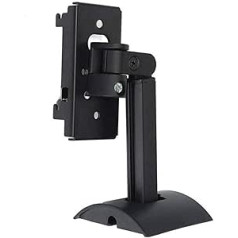 QOTSTEOS Wall Mount for Bose Ub-20 Series II Speaker Base Station Amplification Ceiling Multilayer Dustproof Speaker Bracket with Adjustable Arm for Home (Black)