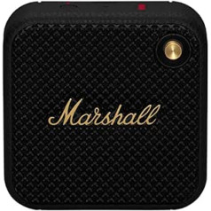 Marshall Willen Bluetooth skaļrunis, saliekams, melns