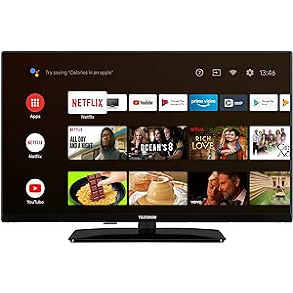 TELEFUNKEN XF32AN750M 32 collu televizors/Android viedtelevizors (Full HD, Dolby Vision HDR, trīskāršs uztvērējs, Bluetooth) [2024]