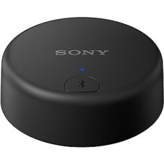 Sony bezvadu Bluetooth audio raidītājs (iespējo Dolby skaņu atsevišķās Sony austiņās) — melns WLANS7B.CE7