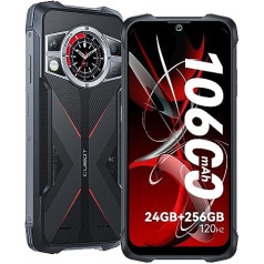 CUBOT Kingkong 9 āra mobilais tālrunis bez līguma Android 13 (2023), Helio G99 24 GB RAM/256 GB ROM āra viedtālrunis 10 600 mAh, 6,58 collu FHD+ displejs IP68, ūdensnecaurlaidīgi mobilie tālruņi bez Simlock