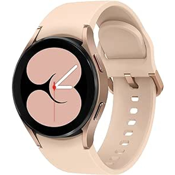 Samsung Galaxy Watch4 Round LTE viedais pulkstenis Wear OS fitnesa pulkstenis fitnesa izsekotājs 40 mm zelta krāsā (tīrā versija)