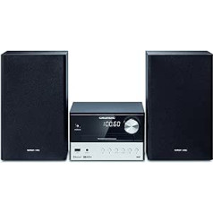 Grundig CMS 1050 Compact Micro System (Bluetooth, CD-MP3 atskaņošana, USB savienojums)