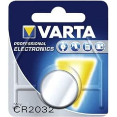 Varta CR2032 litija monētu šūna, 230mAh