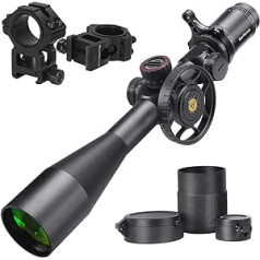 WestHunter Optics WHI Series Hunting Rifle Scope, First Focal Tarpaulin, 30 mm Tactical 1/10 MIL Precision Long Distance Shooting FFP Rifle Scopes | Available in 2 Types with 7 Mounting Options