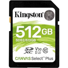 Kingston Canvas Select Plus SD - SDS2/32GB Class 10 UHS-I 512 GB