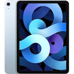 2020 Apple iPad Air (10,9 collas, Wi-Fi, 64 GB) Sky Blau (Generalüberholt)