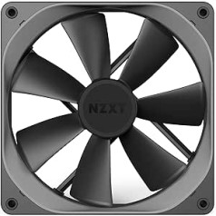 NZXT PC Case Fan Black, Single Pack