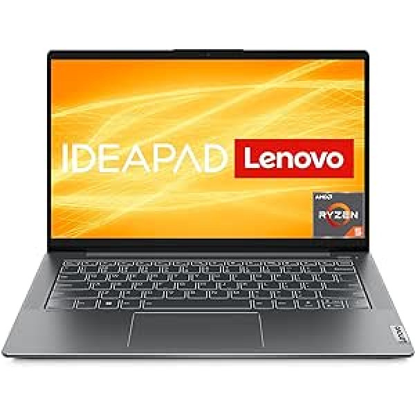 Lenovo IdeaPad Slim 3 klēpjdators, 15,6 collu Full HD displejs, AMD Ryzen 5 5500U, 16 GB RAM, 512 GB SSD, AMD Radeon Graphics, Win11 Home, QWERTZ, pelēks